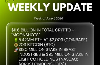 Bitmine Immersion Technologies (BMNR) Announces ETH Holdings Reach 5.42 Million Tokens, and Total Crypto and Total Cash Holdings of $11.6 Billion