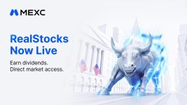 Crypto Meets Wall Street: MEXC Unveils ‘RealStocks’ with 0-Fee U.S. Equity Trading and Real Dividends