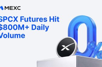 SpaceX Continues to Drive Strong Trading Activity as MEXC SPCX Futures Daily Trading Volume Surpasses $800 Million USDT