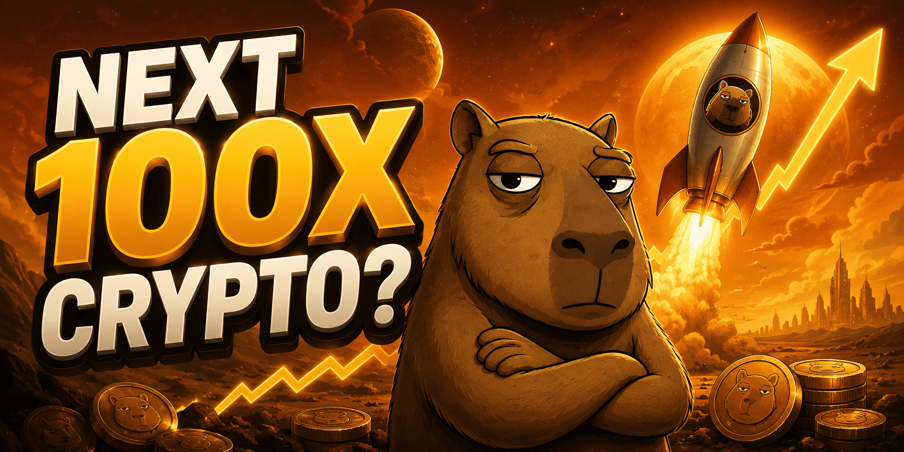 Next 100x Crypto 2026: $GRUNTLE Passes $105k as BTC Tests $62k and ZEC Crashes 43%