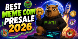Best Meme Coin to Buy 2026: $GRUNTLE Presale at $0.000637 With 5,445% Staking Live
