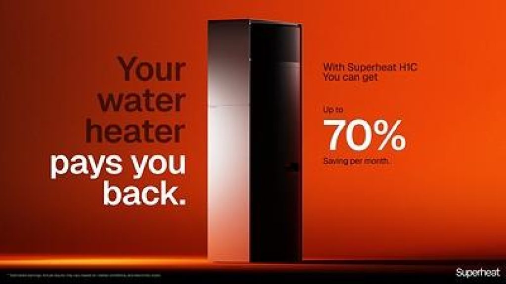 Superheat launched the world's first computing-powered water heater Superheat H1C.