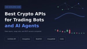 5 Best Crypto APIs for Trading Bots and AI Agents in 2026