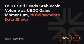 USDT Still Leads StablecoinVolume as USDC Gains Momentum, NOWPayments Data Shows