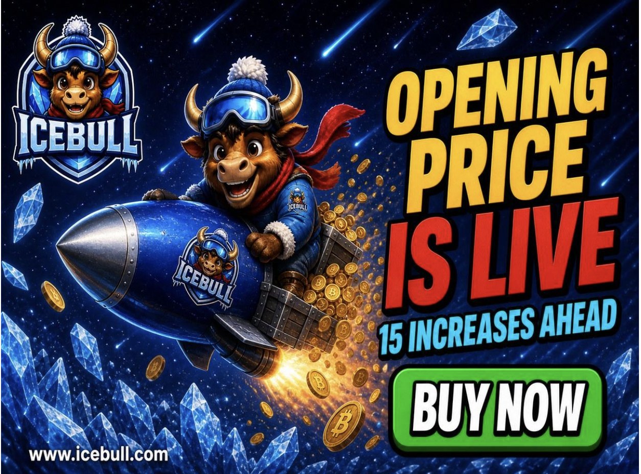 Bitcoin, Ethereum and SOL Hold Market Momentum as IceBull Enters the Next 100x Crypto Race From Stage 1