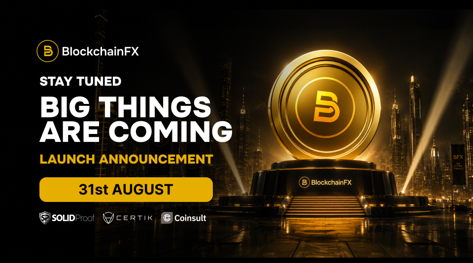Only Days Left Until August 31: Why BlockchainFX Dominates the Top Crypto Presale August!