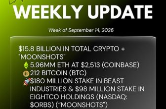 Bitmine Announces $15.8 Billion in Crypto, Cash and Marketable Securities Holdings