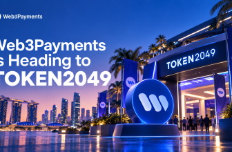 Web3Payments Heads to TOKEN2049 Singapore 2026: Meet Us at Booth PB5-13