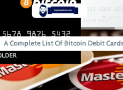 The Best And Safest Crypto Debit Cards 2020