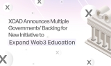 XCAD Announces Multiple Governments’ Backing for New Initiative to Expand Web3 Education