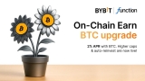 Bybit Enhances On-Chain Earn with Function Bitcoin, Lifting BTC APR to 2%