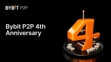 Bybit P2P Marks 4th Anniversary with 100,000 USDT Prize Pool