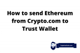 How To Transfer Crypto (BTC, ETH, ADA, SHIB etc.) From Crypto.com to Trust Wallet?