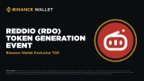 Reddio’s Exclusive Token Generation Event (TGE) and Alpha Trading on Binance Wallet – May 29, 2025
