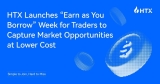 Simple to Join, Hard to Miss – HTX Launches “Earn as You Borrow” Week for Traders to Capture Market Opportunities at Lower Cost