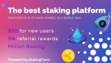 Need a passive income source? Earn at least $500 a day with Stakingfarm