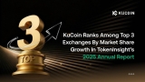 KuCoin Ranks Among Top Three Exchanges by Market Share Growth in TokenInsight’s 2025 Annual Report