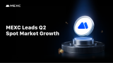 MEXC Leads Q2 Spot Market Share Growth with a 2.4% Increase