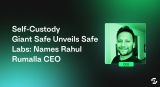 Self-Custody Giant Safe Unveils Safe Labs: Names Rahul Rumalla CEO 