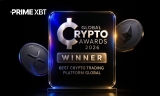 PrimeXBT wins ‘Best Crypto Trading Platform’ at the Global Crypto Awards 2026