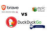 Brave vs DuckDuckGo Browser vs Epic Private Browser – Datenschutz-Browser im Vergleich
