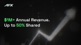 AFX Shares Up to 50% of Protocol Revenue with Traders as Cumulative Volume Approaches $1 Billion