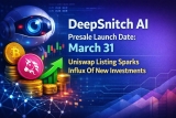 DeepSnitch AI Presale Launch Date: March 31 Uniswap Listing Leads to Massive Influx Of New Investments, SOL and HYPE Flash Promising Setups