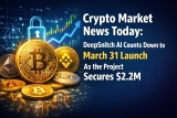 Crypto Market News Today: DeepSnitch AI Counts Down to March 31 Launch as the Project Secures $2.2M, BTC and SOL Decline After Fed Maintained Rates