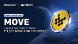 MEXC Launches MOVE with Rewards Opportunities for Users