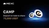 MEXC Launches Airdrop+ Event with 75,000 USDT Prize Pool to Celebrate Listing of Camp Network (CAMP)