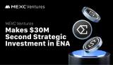 MEXC Ventures Announces Second Strategic Investment in ENA, Total Commitment Reaches $30 Million