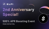 ELFi Protocol Marks 2-Year Milestone with $1.6B in Volume and Launches 500% APR Liquidity Event