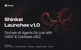Shinkai Launches v1.0: Onchain AI Agents Go Live with USDC & Coinbase x402