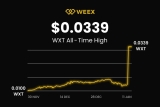 WXT Price Skyrockets 101% in 24 Hours Setting a New Record for WEEX Daily Trading Volume